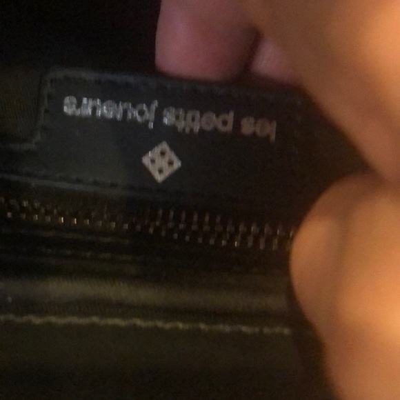 NWOT LES PETITS JOUEURS LOGO TUXEDO HANDBAG - Picture 8 of 8